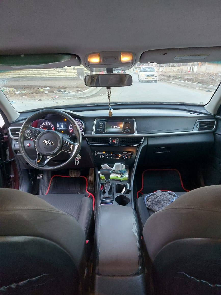 السلام عليكم من رخصة مدير الكروب متاح سياره اوبتيما ٢٠١٧ مكينه جي تي اي منظومة غاز وبانزين شغل درجه اولى رقم سليمانيه السنويه منتهيه راعيهَ موجود تحويل مباشر رقم دولي عوارضه صدر امامي أمامي +عطل الرواجس  السعر ١٢٥$ العنوان بغداد ***********
