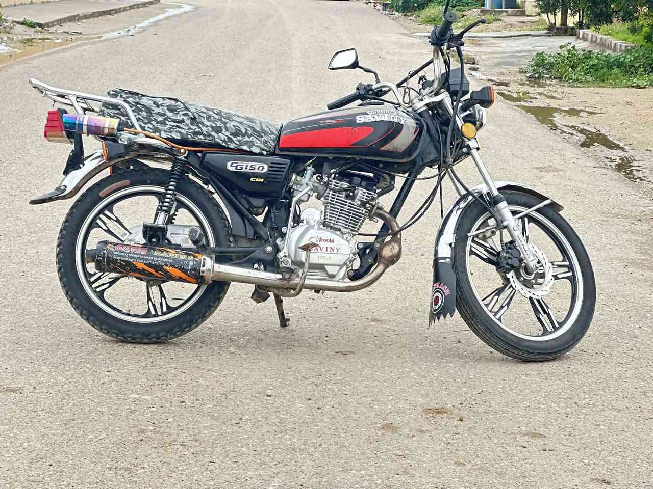 سلام عليكم موطور ايراني نظيف موديل 2021 اوراق منفيس 
السعر 525 وبيه مجال للشراي ***********
