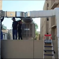 معمل الأخوين لدراسة تصميم وتنفيذ اعمال التهوية والتكييف المركزي  #دكت ...