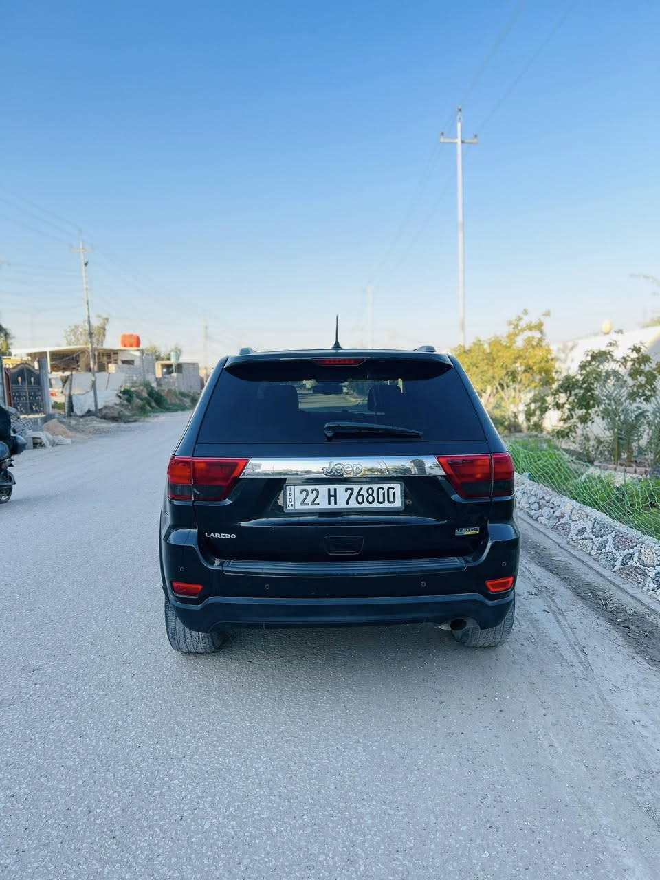 السلام عليكم من رخصت الادمن جيب شيروكي 2011رقم اربيل الجديد بسمي حادثه جاملغ امامي  وهنا بل عراق بيه صبغ شويه بل باب والسونار بل منشور  مكينه 6 سلندر 
كير مكينه خير من الله السعر 150 وبيه مجال بسيط العنوان بابل قرب سيطرت الاثار 
***********
