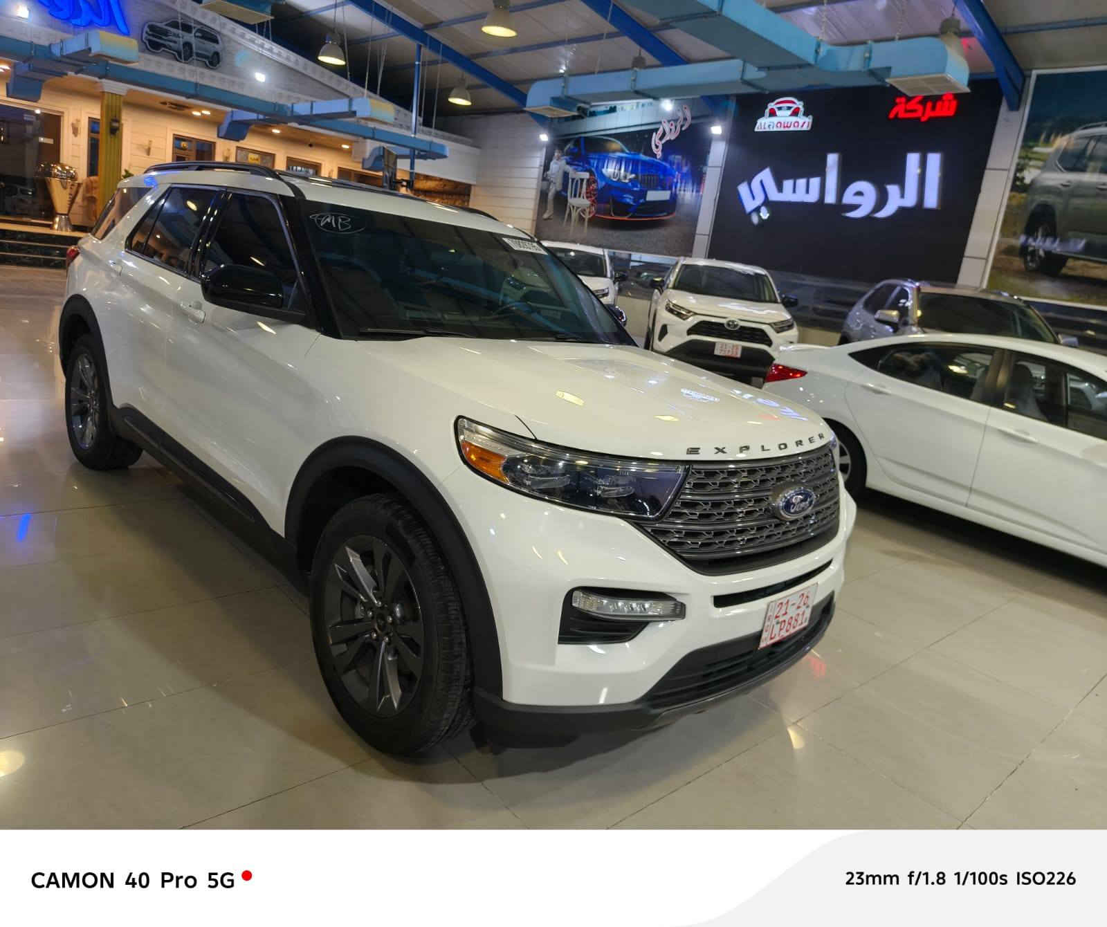 بسم الله وعلى بركت الله
النوع : فورد اكسبلور XLT

الموديل : 2024

اللون :  ابيض
 
السعر :   30000 $$

 العداد :  28 الف مايل
 
فور ويل : AWD

ارباك سليم 100%100

الضرر : كما موضح في الصور ضرر حيل خفيف بقبق الصندوق

المواصفات : 

AWD فور ويل
فتحة ( بانوراما )
بصمة
بصمات ابواب 
كراسي جلد
شاشه  لمس كبيره 
صندوق كهربائي 
كشنات كهربائي 
كشنات ( تدفئة + تبريد )
ستيرن تدفئة 
تبريد مركزي
حساسات 
امامي وخلفي
تشغيل عن بعد
بصمة ترحيب 
عدد المقاعد (7) راكب 
رادار  وحساس امامي وخلفي
كاميرة امامية و خلفية (360)
كشافات
بريك بصمة
Auto stop 
دبل صالنصه
ويل كب 20
اشاير بالمري 
محرك 4 سلندر توربو 

كركوك معرض الرواسي 

للاتصالات والاستفسارات على الرقم

***********

