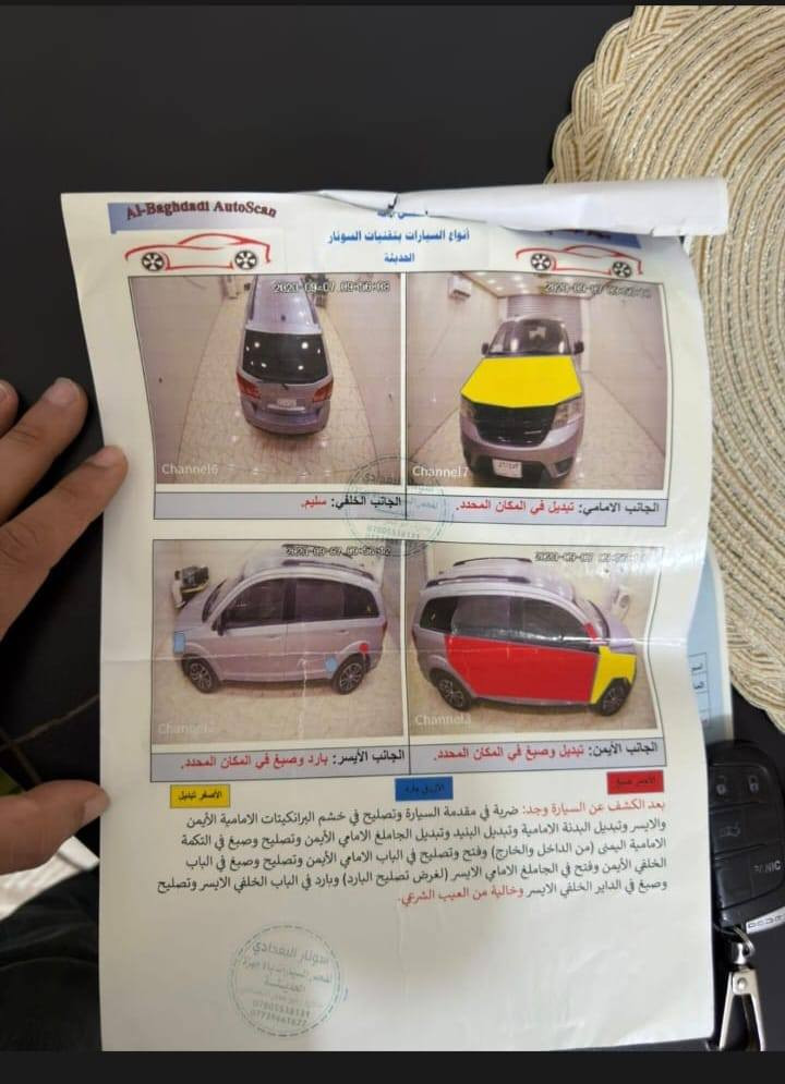 دوج جورني 2017
[[ للبيع او المراوس ]]
 سياره جاهزه 
تبريد كير مكينه
 غاز + بانزين 
 مكينه V4  / 2400 
سياره معوقين لشهر  العاشر وتخلص 
اسويلك وكاله
3قطع تبريد
السعر 105  
*********** ناصرية, ذي قار
