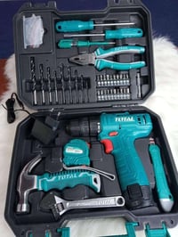 توتال • مثقب ١٢ فولط • عدة ٨١ قطعة