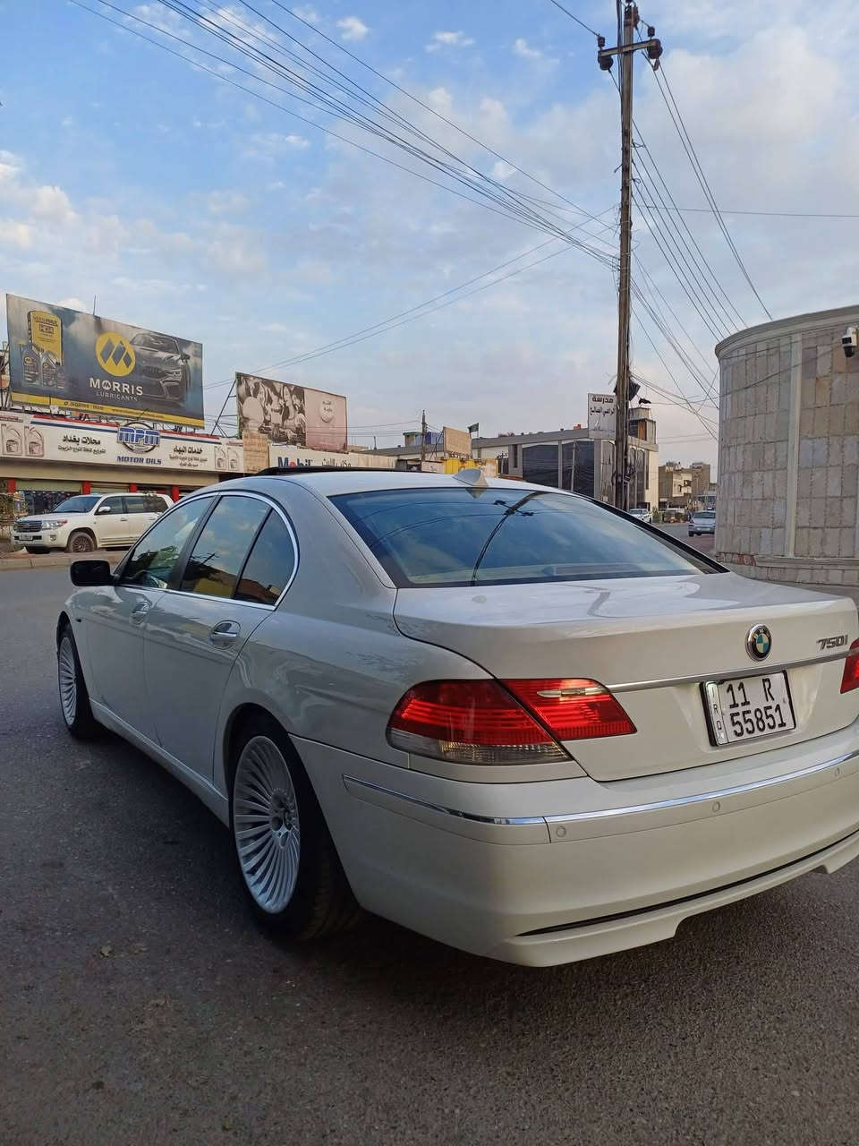 سلام عليكم ورحمة الله وبركاته
بي ام باخره حجم 750 نوزل قصير تنفس طبيعي 
موديل سياره 2004 سياره بيه 3قطع كلير بل يابان 
سياره خمس بردات بوب شفط شاشه كار بلي شادله 
تخم تاير جديد ويل كب اصلي حاويه تحكم جهتين 
رقم بغداد الدولي بسمي تحويل مباشر 
منضومت زينون اصليه تليفون داخل عسلي 
مري شفط سياره كلبس مابيه نقص 
بيع او مراوس حسب القناعه سعر 
سياره 160 وبيه مجال للطيبين 
مكاني بغداد الكراده الاستفسار 
اكثر هاذا رقمي ***********
اسف على الاطاله
