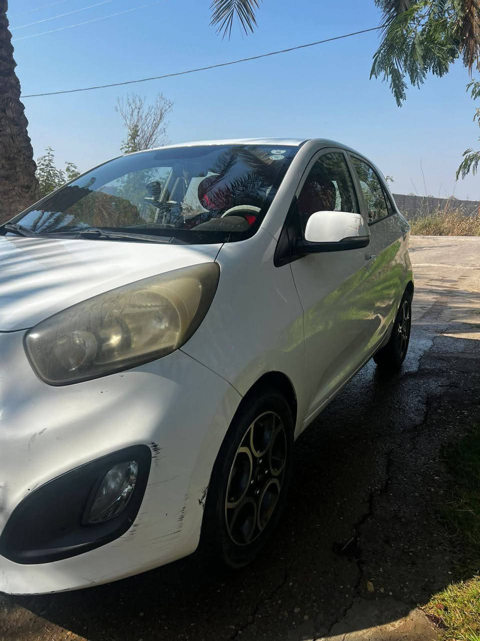 كيا بيكانتو للبيع
الموديل 2013 السيارة خليجية
بدون ضربة بدون صبغ فقط
القمارة مالتهه شويه مروجه  السياره
جاهزة من كلشي تبريد تتدفئة
محرك السيارة مفتوح بس جاهز من كلشي
رقم السيارة اربيل سنوية باسمي 
سعرها 80 ورقة وبيهه مجال مكاني الدورة
سريع الجديد ***********
