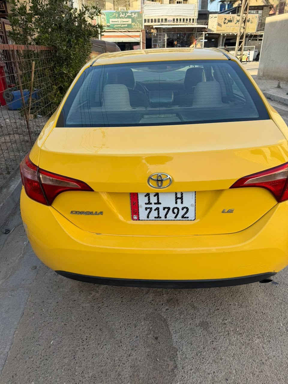 السلام عليكم سياره كورلاه مديل ١٩حادثه جاملغ خلفي مكينه ١٨٠٠مرغوبه سياره نضيفه صدر جديد تبريد تخم تاير كله جديد مابيه نقص مكان سياره بغداد رقم ***********
