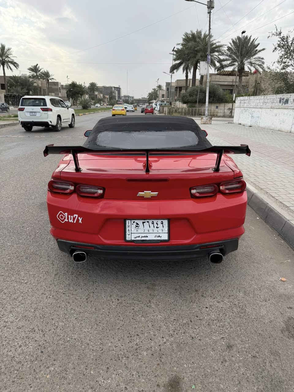 كمارو 2019 RS ( كــشف )
مكينة 3600
رقم بغداد تحويل ثاني يوم 
ماشية 94 الف كيلو
السياره حادثها جاملغ خلفي + صفحة السايق فقط كلير توحيد لون 
( صور الحادث + السونار مالتها بل منشور ) 
لا نازله استعراض ولا طابه لساحه 
عليها ادامة كامله للمحرك قبل شهر 
عليها تحديث دعامية SS
عليها سبايدر لارج 
عليها دبات بورلا ريموت
وعليها x pip 
عليها ويل اصلي من ويلد ( تو سايز )  
تخم تايرات جديد
شفتات ستيرن 
تشغيل عن بعد + فتح كشف عن بعد
و المواصفات مال RS معروفه 
( بل نسبه للشاصي لا بي تعديل ولا بي طخه ولا اي شي بس 
مجرد صاير  عليه صبغ اثناء صبغ الدعاميه ) 
بيها 4 قطع صبغ بدون حادث فقط صبغ توحيد لون 
المكان بغداد / جميله
السعر / 145$

للاستفسار 

واتساب

wa.me/9647733400225

او الاتصال

***********
