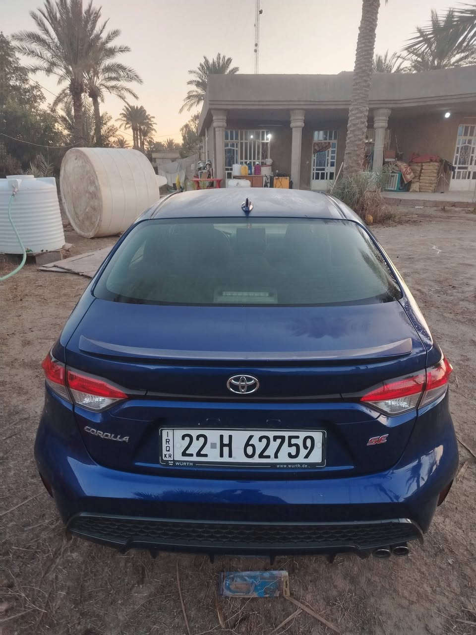 السلام عليكم كورلا 2020 وارد امريكي مواصفات  SE رياضي مكينة 2000 ماشية 98 حادث امريكة دعامية امامية بس وبل عراق صبغ اربع قطع بدون دواخل السعر ١٢٧ وبيها مجال بسيط مكاني بغداد للستفسار ***********
