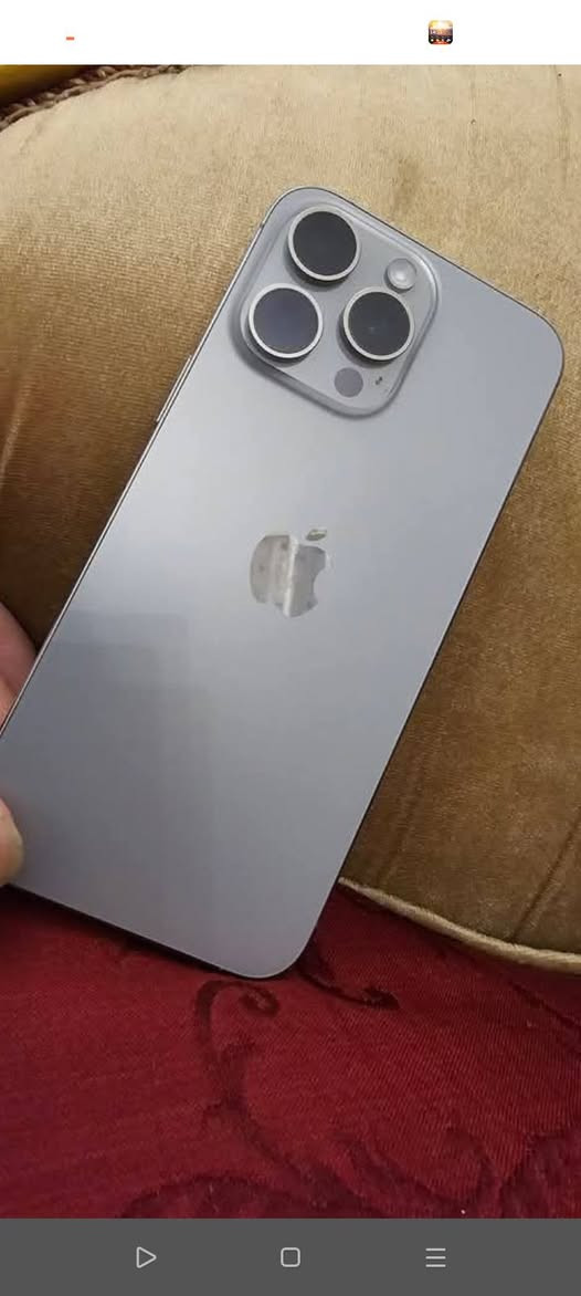 ايفون 16برو ماكس ماستر كفاله من كلشي وعلى الفحص كله نورمال وتر برو كامل مع الملحقات مكاني بغداد السعر 1375 قفل قفل ***********
