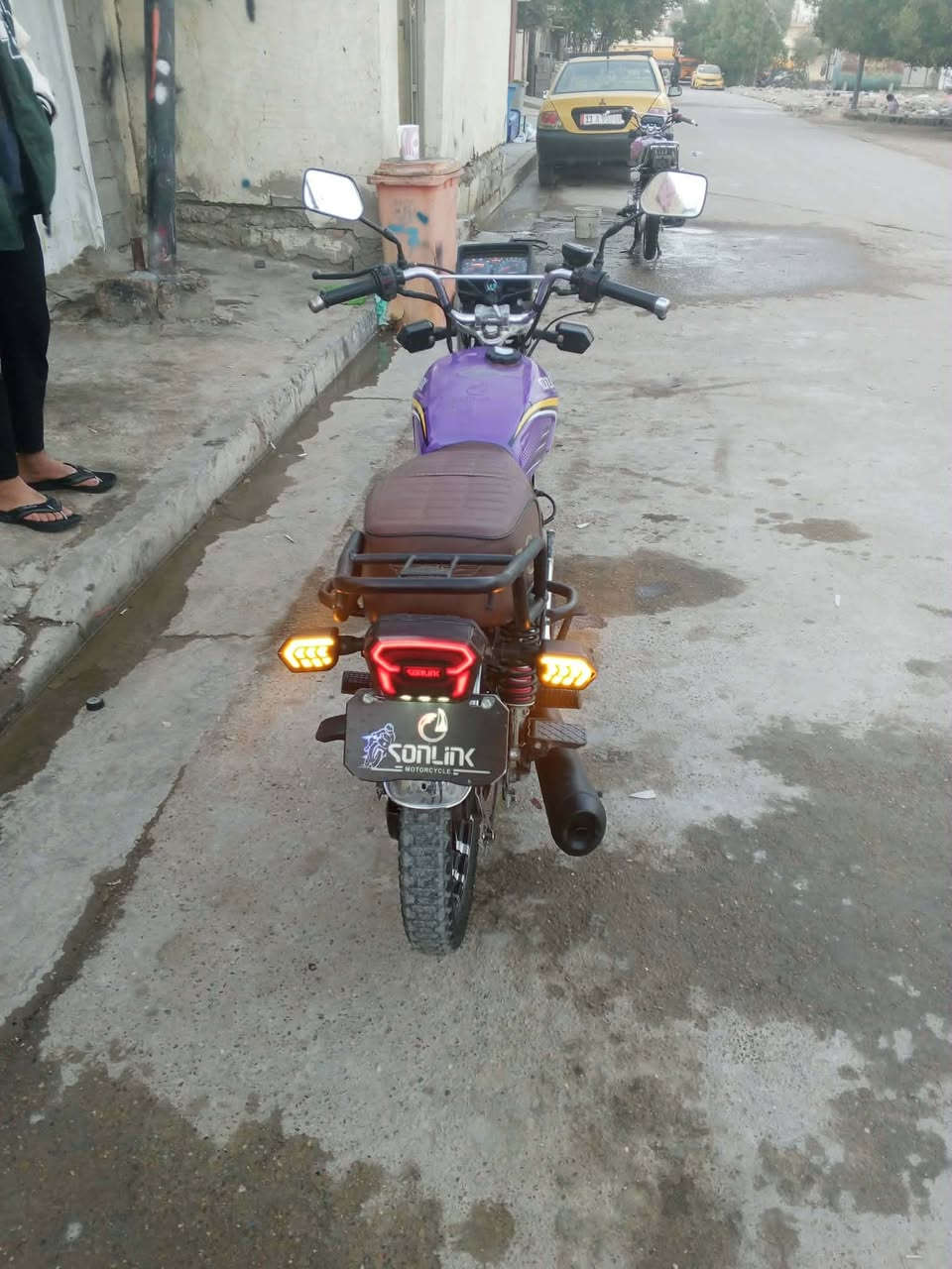 السلام عليكم دراجة سونك 5 كير مديل ٢٠٢٥ كفالة عامة كلهة شغالة مابيهة اي نقص السعر ٧٠٠ وبيهة مجال مكاني الكمالية التصال عل هاذة الرقم ***********
