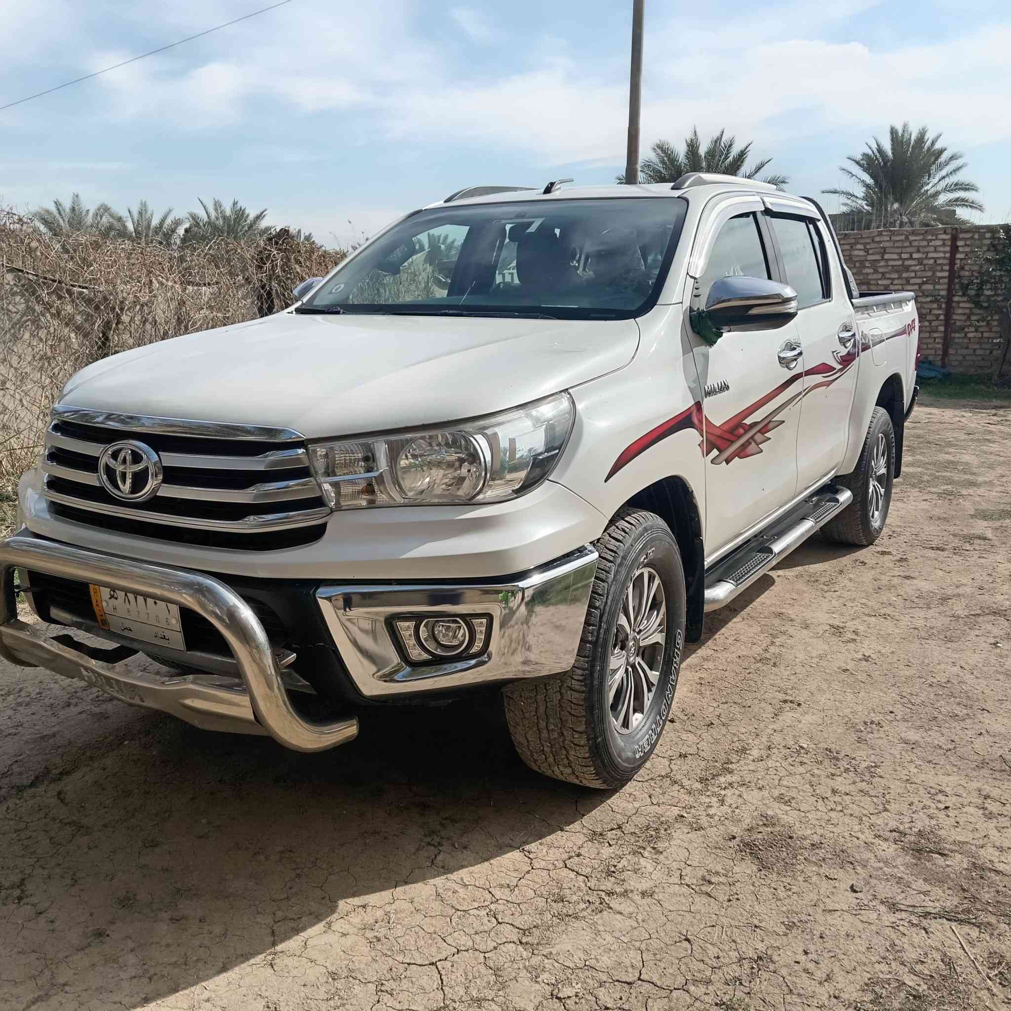 سلام عليكم هيلوكس 2017سعودي فول مواصفات  4×4كفاله عامه من كلشي مكان بابل الحمزه  للتواصل ***********
