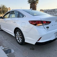 هونداي سوناتا  وارد امريكي  2019 مستخدم عداد 70.000 حادث بسيط بالباب ا...