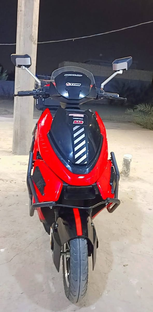 السلام عليكم
م تاح دراجه شحن 2026
سرعة 70 بيها mb3
س 800 
م بغداد فلكة حي النصر حي البتول
سيطرة الجسر الفرنسي
موجوده ورقة الشراء بالصور
للأستفسار
***********
