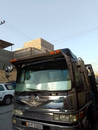 هينو طيره  كرين 4سلايتات مكينه 70سياره جاهزه بسمنه رقم انكليزي سياره ك...