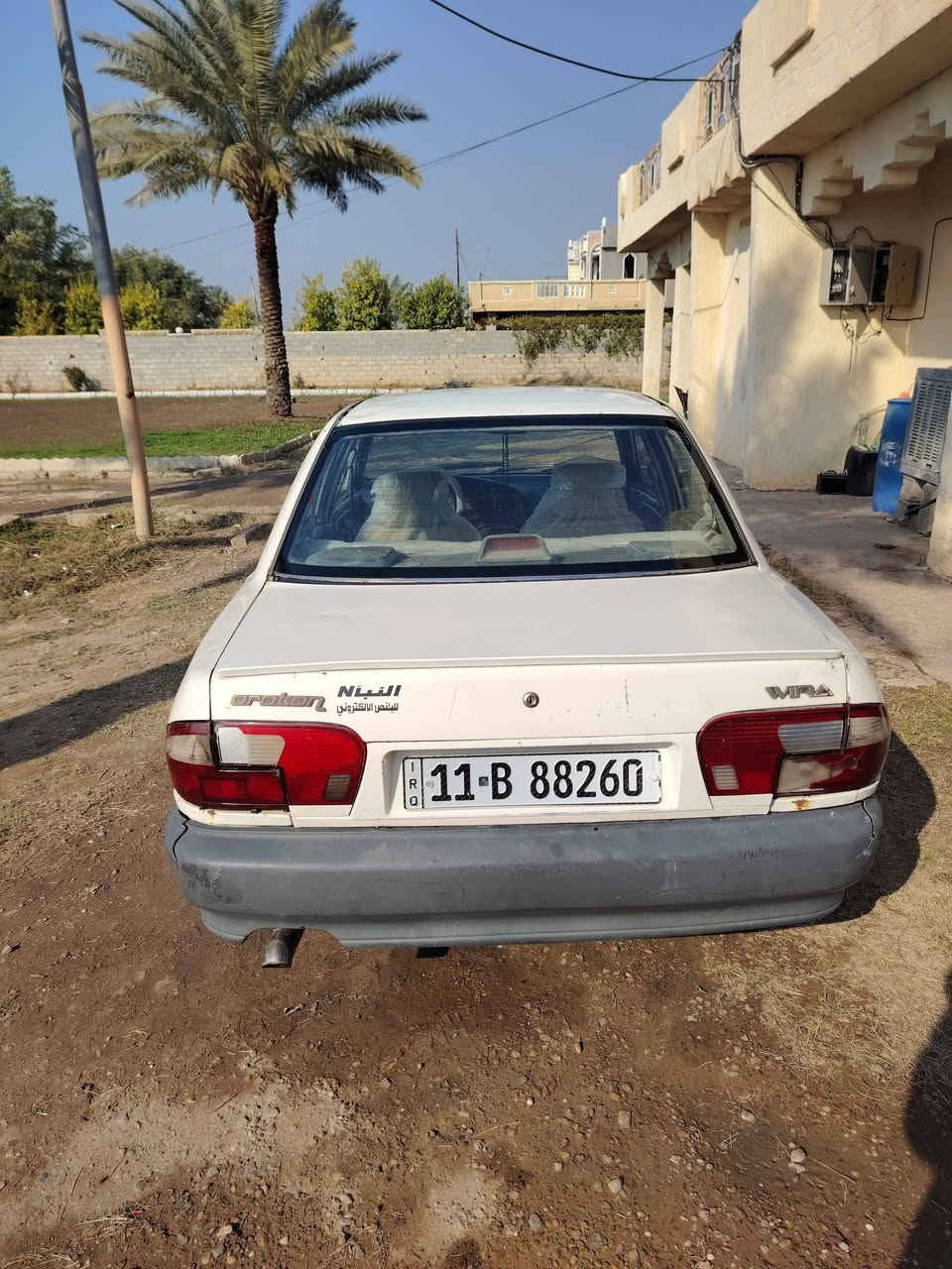 السلام عليكم للبيع براتون 2002 بغداد دولي كير ومحرك شرط صددر امامي خلفي تخم تايرالسعر 35 وبيه مجال للتصال عل رقم *********** مكان بلد ناحيه يثرب تحويل مباشر
