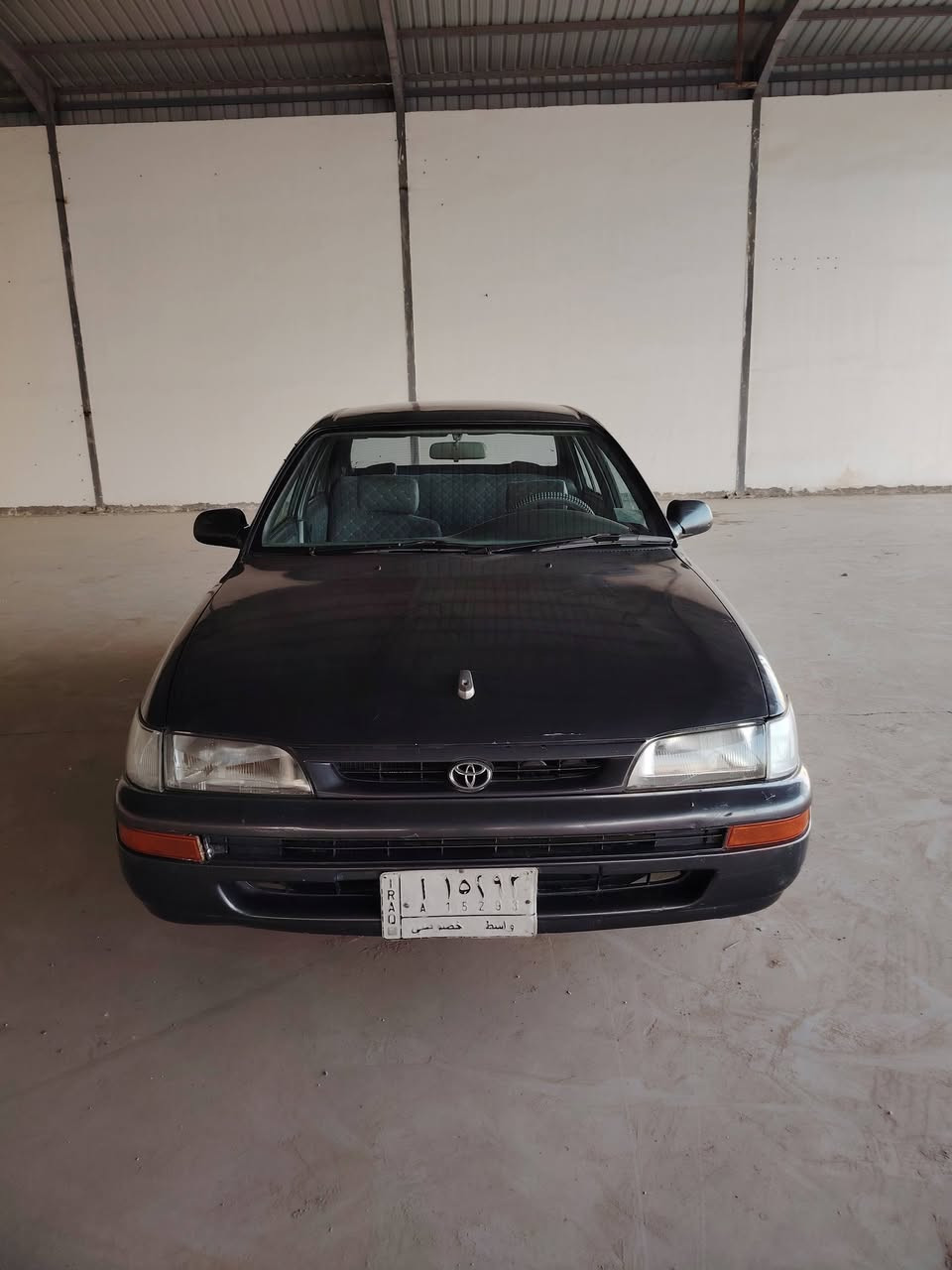 السلام عليكم سيارة كورولا موديل 94  للبيع سيارة خير من اللة مصبوغة عام جمالية مكفولة من عيب شرعي كير مكينة خير من اللة مبيها اي نقص رقم واسط مشروع وطني سنوية لل2027 السعر 45 وبيها مجال حك جية مكاني كوت للاستفسار الاتصال على الرقم الهاتف ***********
