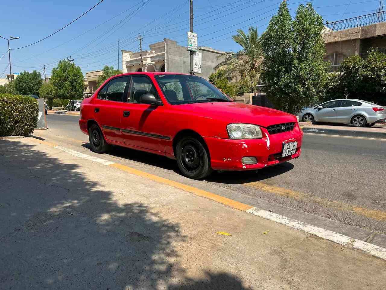 هونداي فيرنا 2002
السيارة امريكي نضيفه مكينه 2000 تبريد شغال كير و مكينه خير من الله كير اوتماتيك كهربائيات كاملة جام كهربائي اربع ابواب باسمي و ما عليها اي غارامات السيارة مصبوغة عام اثر جراد ما بيها اي دواخل مكان السيارة حي الاعلام و السعر 55 السيارة جاهزة 
***********
