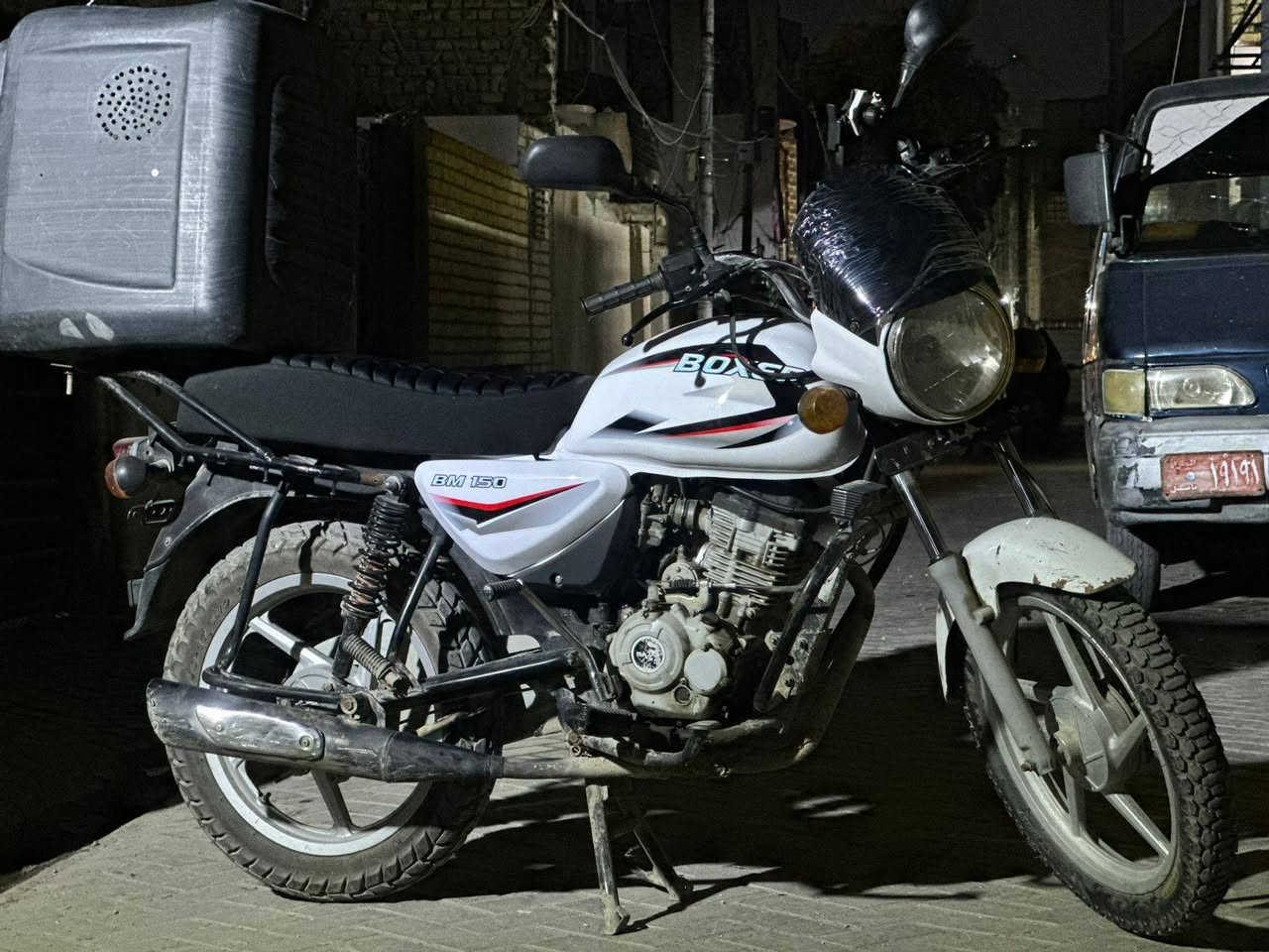 بوكسر 2019
الدراجه نضيفه وخير من الله ما متعوبه مكينه مجفته 
السعر 950
مكانه بغداد 
***********
