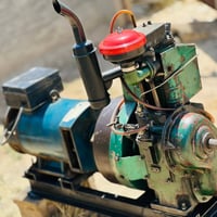 مولد هندي للبيع نوع سامسونغ راس التوليد 7.5 كيفي والمحرك 10 حصان  العن...