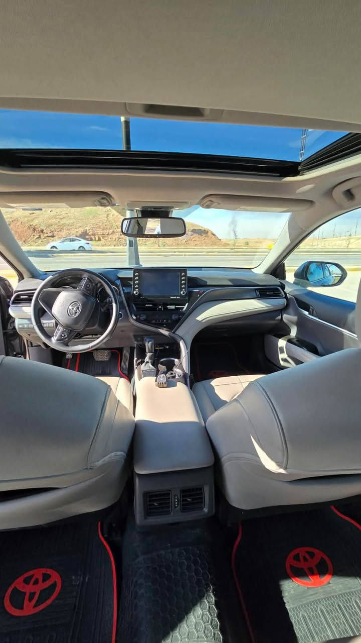 كامري  ٢٠٢٤ SE بلاص فول
رقم  كركوك دولي باسمي تحويل ثاني يوم 
ماشيه ٢٣
محرك ٤ سلندر ٢٥٠٠
مواصفات 
بصمة
تشغيل عن بعد 
داخل لونين
كشن جلد  
كشن كهرباء
تبريد قطعتين 
٣ مودات قياده
ايكو* نورمال *سبورت
فتحت سقف سلايت
كامرة خلفيه 
كشنات جلد 
شاشه ابل كار بلي 
رادار امامي 
رادارات خلفيه
نقط عمياء 
تحديد مسار 
كير محرك شرط 
بجم كبس 
ضررها صبغ  جامرلغ خلف السايق 
والصندوك ورش باب خلف السايق 
بدون ايرباك
رقم الشاصي 
4T1S11AKXRU886356
رقمي ***********
