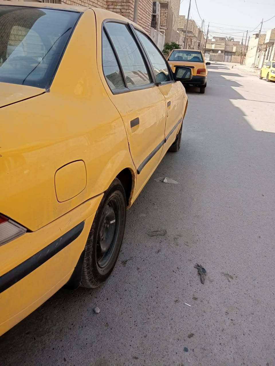 اسلام عليكم سمند 2009السياره جاهزه بسمي تحويل مباشر امصفره هيه وغرامه تاخذ جاهز ما اتعبك مكينه كير  تخم تاير جدد اترايك للبصره   مكان السياره حي اور  للتواصل هذه رقمي ***********  
السعر 25 $
