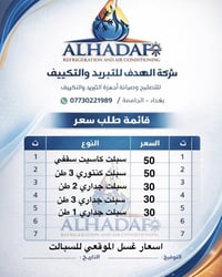 ❄️ شركة الهدف للتبريد والتكييف ❄️    هل المكيف مالتك ضعيف التبريد؟   ي...