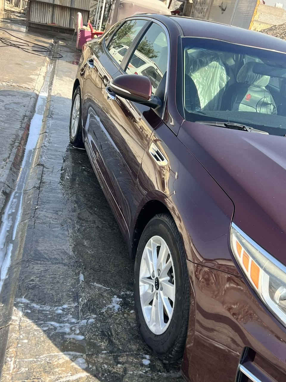 السلام عليكم اوبتيما 2018 حادثهة جاملغ خلفي وبيهة بارد جاملغ ايسر امامي وشوية من  البنيد مكينة 2400 نص فول شاشة جبيرة 3انضمة ايكو وعادي وسبورت السعر 136وبيهة مجال مكاني بغداد رقمي للتواصل ***********
