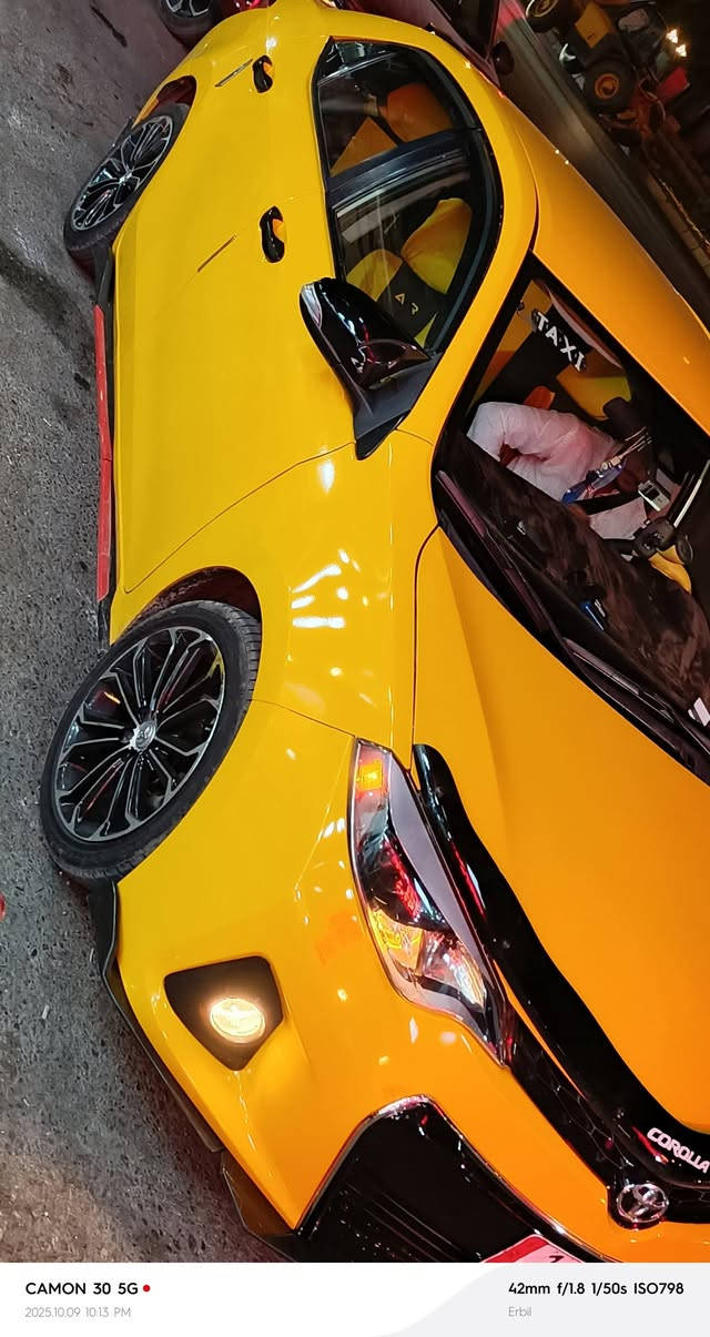 كورلا موديل ، 14بيها قطعتين جاملغ مبدل جهة السكن وهلال بل بؤنيد s. e منظومه غاز دفتر بانزين الشرعي بكركوك .. السعر 130
