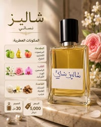 شاليز النسائي • ٣٠ مل • توصيل مجاني