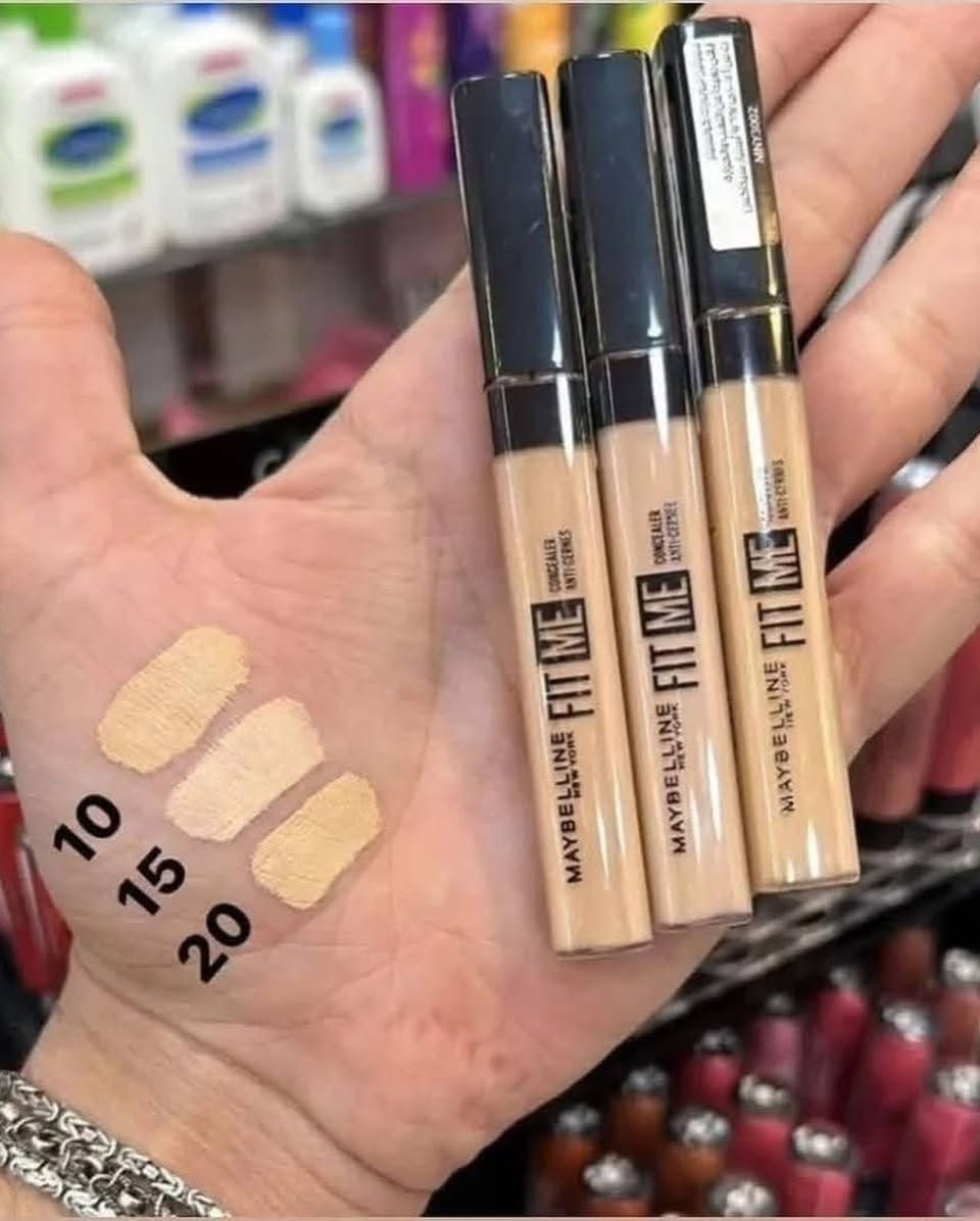 ❤️❤️ كونسيلر ميبيلين فيت مي (Maybelline Fit Me) الأصلي خافي عيوب سائل الشهير
يتميز بتركيبة خفيفة كريمية خالية من الزيوت توفر تغطية طبيعية متوسطة إلى كاملة.
يخفي الهالات السوداء، الاحمرار، وعيوب البشرة دون أن يسد المسام، وهو مناسب لجميع أنواع البشرة (العادية، الدهنية، والحساسة) بلمسة نهائية غير لامعة (متّ) تدوم طويلاً 😍😍


**إذا كنت صاحب هذا الإعلان وتريد حذفه لأي سبب، رجاءا أرسل رسالة إلى الدعم الفني**