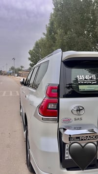 برادو 2020 مكفوله  محرك 6 مري شفط لايت زينون ساس(SAS) ماشية 114الف 4*4...