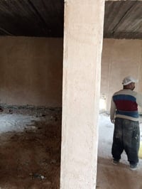 خلفه لباخ متفرغ سمنت جص مصاطر تصفير درجه اولى الزمه علمتر ومقطوعه  مصد...