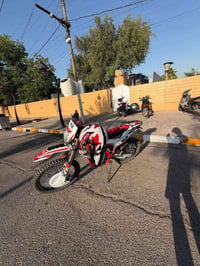 CRX محرك 350 مديل 25 دراجه نضيفه جداً ماشيه 5000 مفوله شلعه وبطناش وصو...