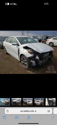 كيا فورتي للبيع موديل 2020  السعر (140) وبيها مجال رجائى الموشراي ليتع...