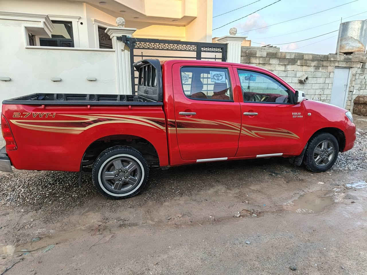 للبيع بيكب عذاري كويتي شاصي (19) موديل2010 رقم صلاح الدين دولي سنوية جديدة شرط تحويل والغرامات ضررها 3 قطع أمامية صبغ بدون دواخل وبيها مكانات رش محدد خلف باب سايق سيارة جاهزة احلى من الصورة 
مكان سيارة صلاح الدين تكريت غير متواجد ع النت 
للاستفسار الاتصال ع رقم (***********) .               (***********)
