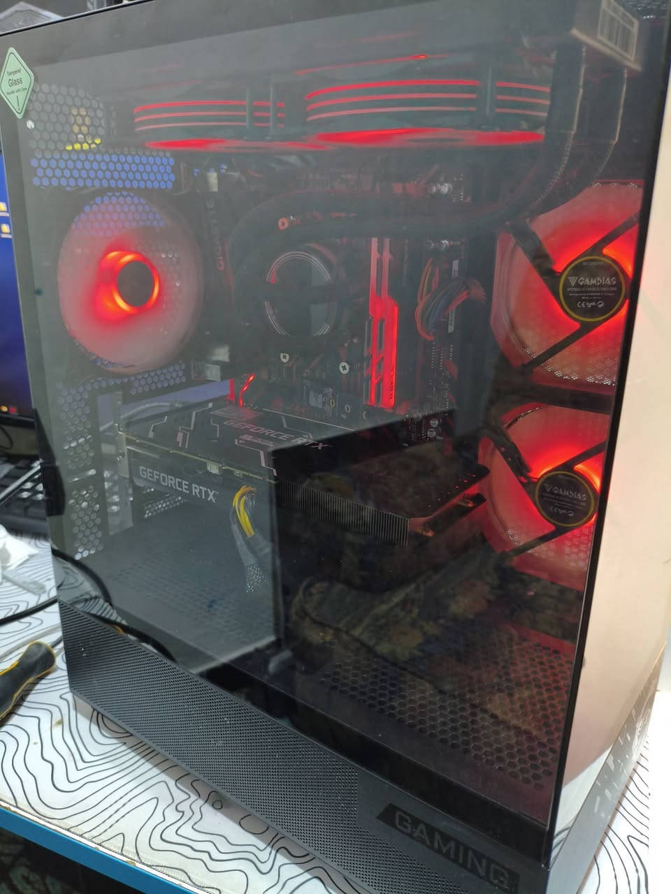 تجميعه جديد بسعر مناسب 
معالج: r5 5500 اوبن بوكس
مذربورد: b450m gaming كيكابايت جديد
رامات: 16 3200 نضيف
كارت شاشه: rtx 3060 12G نضيف 
بور سبلاي: 750W نضيف
التخزين: m.2 256
تخزين 2: 500
كيس :msi 
طبعا كل قطع براندات قويه واعتماديه يعني تاخذه وراسك مرتاح 
سعر: 775 الف
موجود توصيل محافضات
***********
