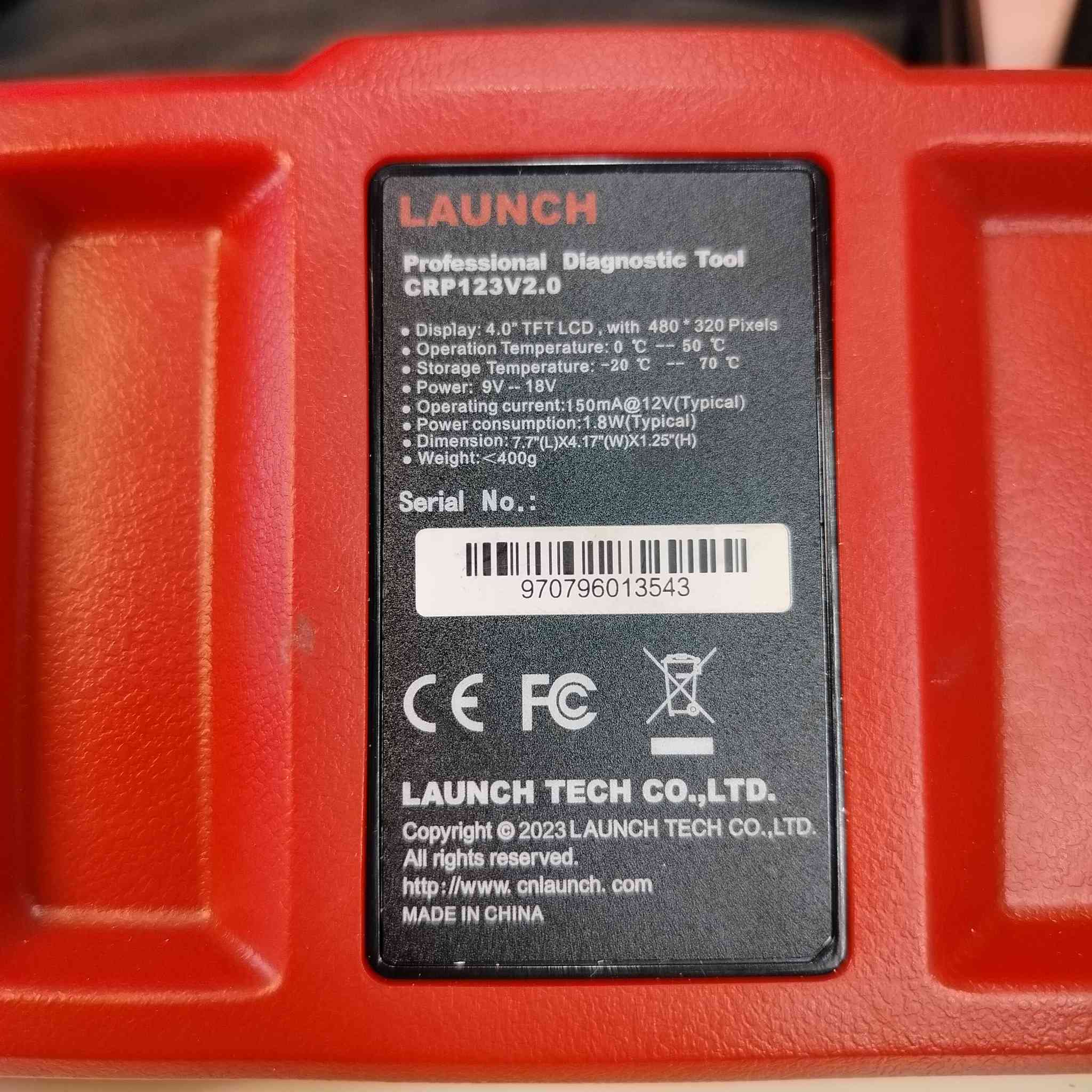 ئامێری دۆزینەوەی کێشەی ئۆتۆمبێل  
LAUNCH OBD2 Scanner Car Diagnostic Tool CRP123 V2.0 PLUS All System, ENG/ABS/SRS/EES/Dashboard/TPMS/AT Etc Code Reader Diagnostic Scanner for Cars

نرخی 145 هەزار 
🚗🛍📨
🚗گەیاندنمان هەیە بۆ هەموو پارێزگاکان
📥بۆ داواکردن نامە بنێرن یان پەیوەندی بکەن
نرخی گەیاندن 4000
   0750 3128118
   0770 3128181
  viber & whatsapp
-----
🚗يوجد توصيل جميع محافظات العراق
📥للطلب اتصل 
سعر توصیل 4000
   0750 3128118
   0770 3128181
  viber & whatsapp
-----

https://linktr.ee/clickbazar24
