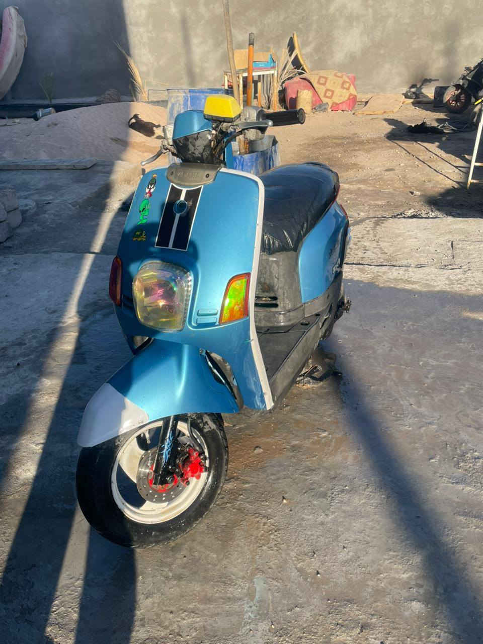 سلام عليكم دراجه ماكس بوليسي للبيع
دراجه مامفتوحه بس كايمه نقصه بوشه وبستم ويطيحن من فلوسه 
سعر (٧٠٠) وبيه مجال
ماني قضاء المدينه طوفه الحسين ***********
