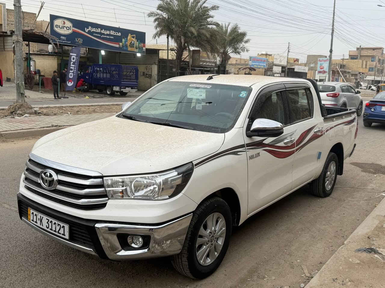 تويوتا هايلوكس 2020:
مكفوله  السعر 260
- محرك 2.8
- ناقل حركة أوتوماتيكي 6 سرعات
- شاشة لمس 8 بوصة
- نظام صوتي JBL
- نظام أمان متقدم يتضمن 7 وسائد هوائية
مواصفات ساز 
ماشيه 83
سياره بسمي جديده كلش مكاني بغداد
التواصل ***********
