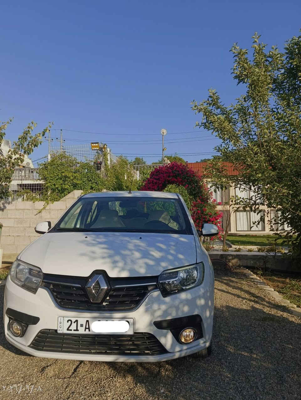 RENAULT SYMBOL 2020
بێ بۆیاخ تەنیا کەمێک ساردی هەیە
سەنەوی تا 2031 تازەیە
تراکشن ئاوێنە ئیشارەت
 لایت LED بلاجیکتۆر
تەنیا 31 هەزار ڕۆیشتووە
90 گەڵا و معامەلە
بۆ زانیاری زیاتر پەیوەندی بکەن
بەم ژمارە تەلەفۆنانەوە
***********
*********** بنجوين, السليمانية

