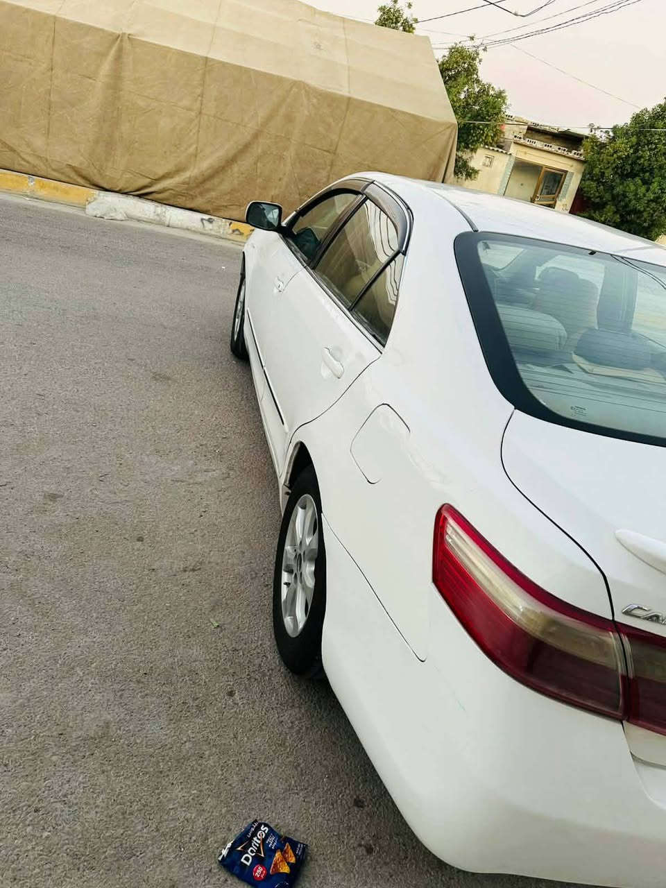 سلام عليكم سياره نوع كامري موديل 2008خليجي فول موصفات فتحه حساسات تحكم ستيرين مري شفط كير مكينه تبريد حداديه تخم تاير خير من الله بيه قطعتين صبغ كلير لباقي كفاله سياره مال بيت جديده السعر 89 وبيه مجال حك جيه رقم الهاتف ***********
