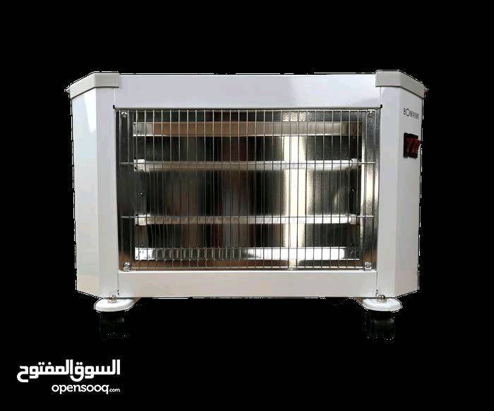 🔥 مدفأة كهربائية كوارتز بومان 3 أوجه

دفا وسرعة وأمان في جهاز واحد!

✨ 3 مستويات تدفئة (500  1500  2000 واط)

✨ 5 أنابيب كوارتز تعطيك دفء فوري ومتساوي

✨ آمنة بمفتاح فصل أوتوماتيكي عند السقوط

✨ سهلة النقل بفضل العجلات المتحركة

✨ تصميم أنيق يدفّي البيت كله

مع BOMANN… الشتاء غير 🌨️❤️