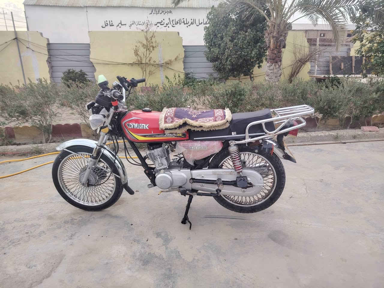 سلام عليكم دراجه البيع موديل 22 وراق كهربايات شغاله محرك مامفتوح 
سعر 550 وبيه مجال رقم ***********
