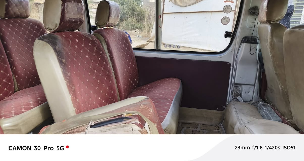 فتون باص 14راكب موديل 12محرك كير حداديه تايرتات كهربائيات كله شغاله اكسل بي ونه خفيفه محرك ونجي رقم نجف صدامي راعيها مااندله اتكفل سرقه وعشاير واكاتبك عليها سنويه ضايعه وعندي كتاب من المحكمه بالسنويه موجوده عندي سنويه استنساخ ابيعك هل موجود السعر 27وبيها مجال قليل
للتواصل ***********
كربلاء المقدسة طويريج
