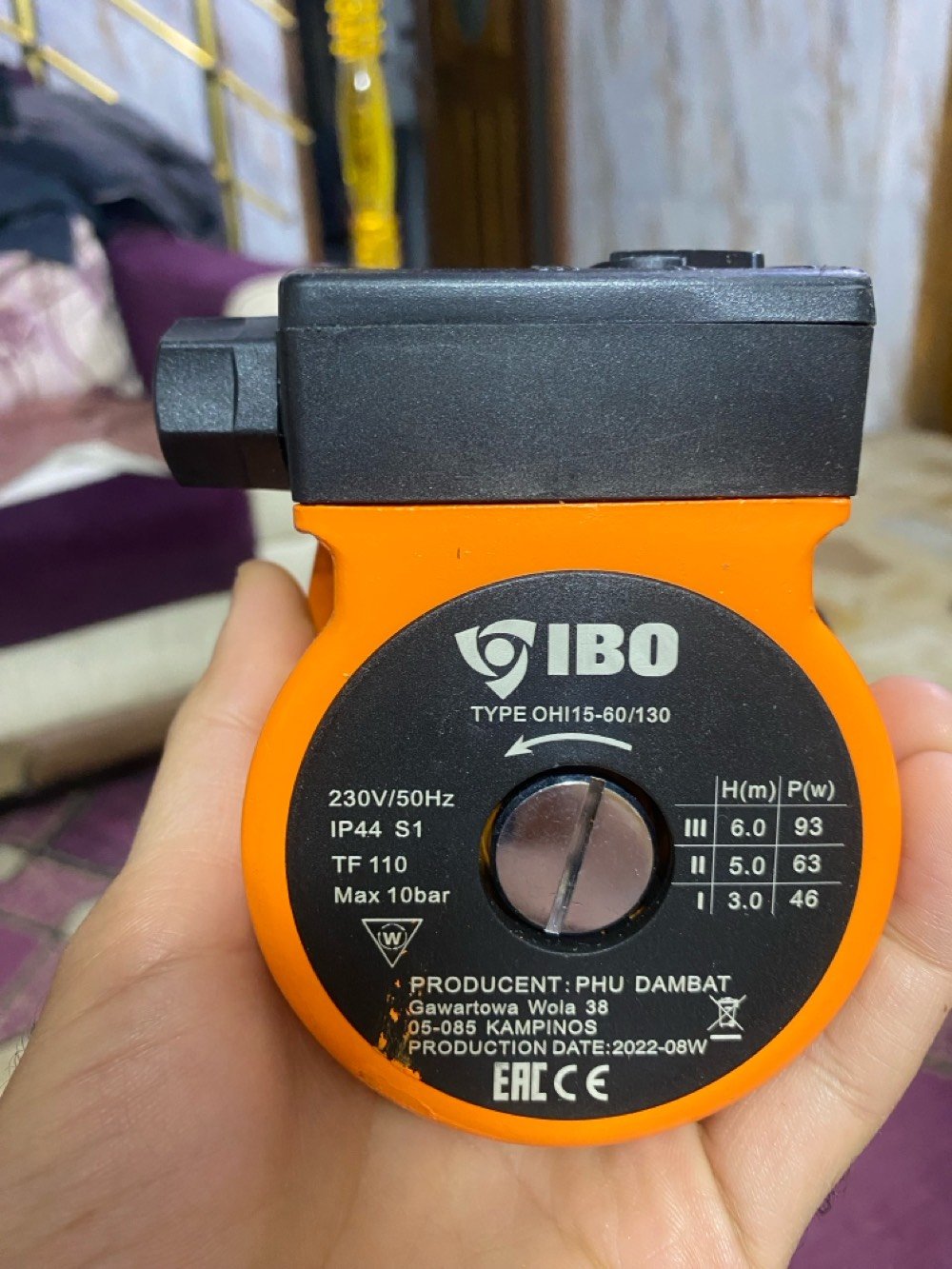 سلام عليكم للبيع جهاز بوستر مال ماء جديد بالباكيت طلعلي بالأمازون سعره 45 الف مكاني الدورة 