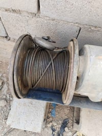 ونش كهربائي • شغال • قرية زنبور