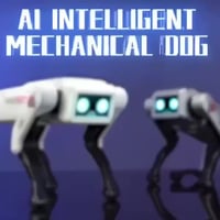 روبوت كلب • أوامر صوتية • قابل للشحن