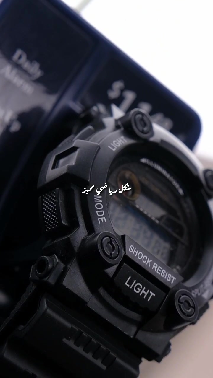 -من افضل انواع الساعات الرقميةتوفرت 
-شكل رياضي مميز
- منبه يومي
- مقاومة للماء حتى 30 متر
- إضاءة داخلية
- منبه للتوقف (عداد)
بسعر 15 الف و التوصيل مجاني لكل المحافظات 
للتواصل على الرقم: ***********