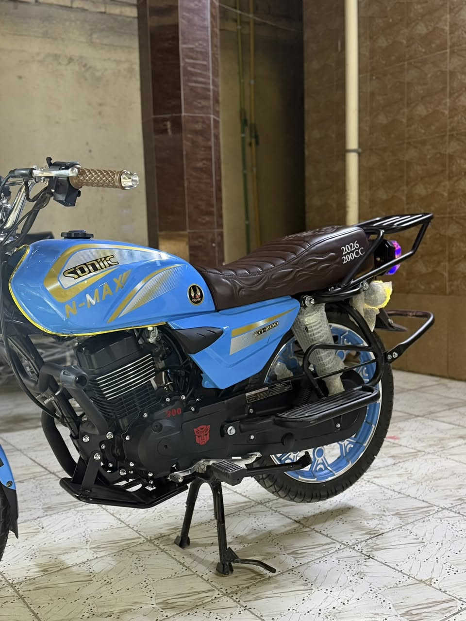 سلام عليكم 
دراجة N-max‼️محرك 200‼️تشغيل عن بعد
الدراجه بعده زيرو 0 اليوم طالع من الوكيل 
لون مميز‼️ لايت زنون 
السعر خاص! 
مكاني: بابل محاويل ناحيه الامام
الرقم : ***********
