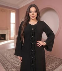 دشداشة نسائية • قماش فانيلا زبدة • XL-4XL